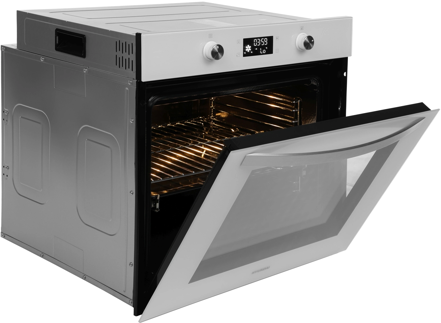 Духовой шкаф Электрический Hyundai HEO 6646 WG, фото 22