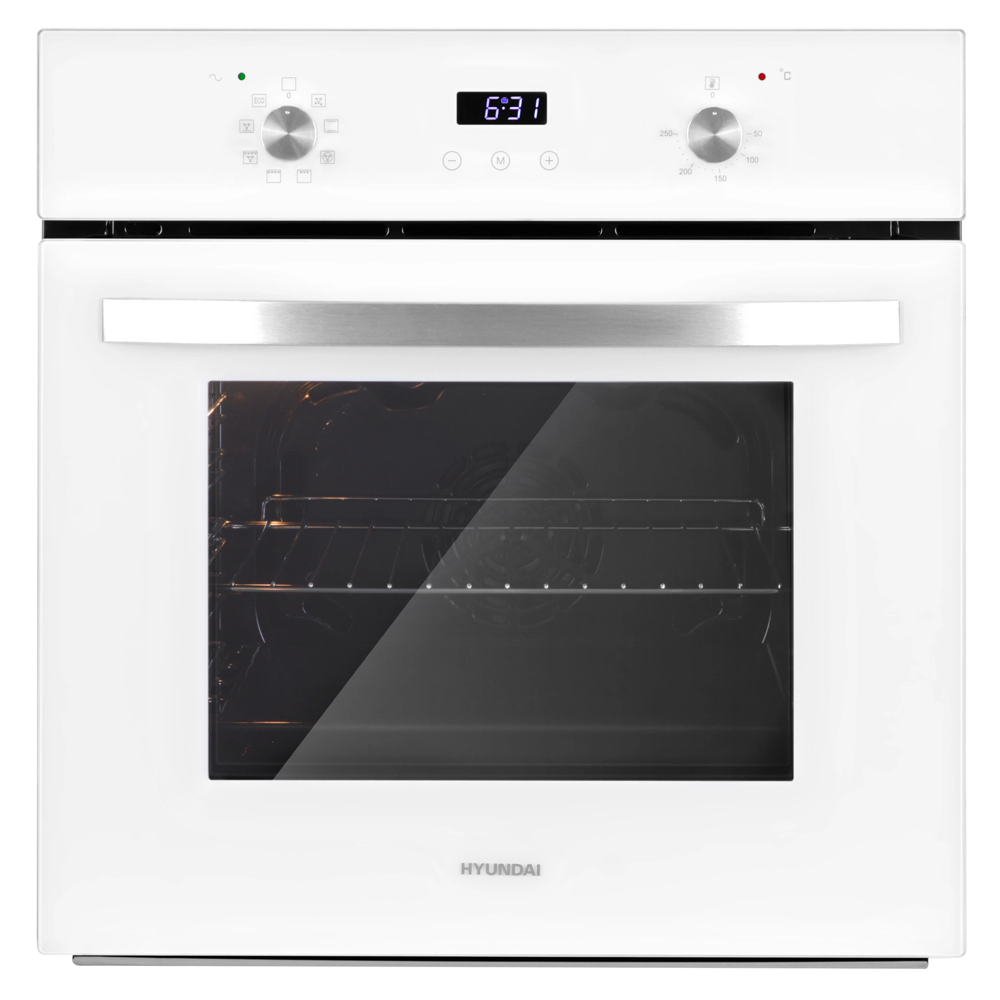 Духовой шкаф Электрический Hyundai HEO 6647 WG, фото 2