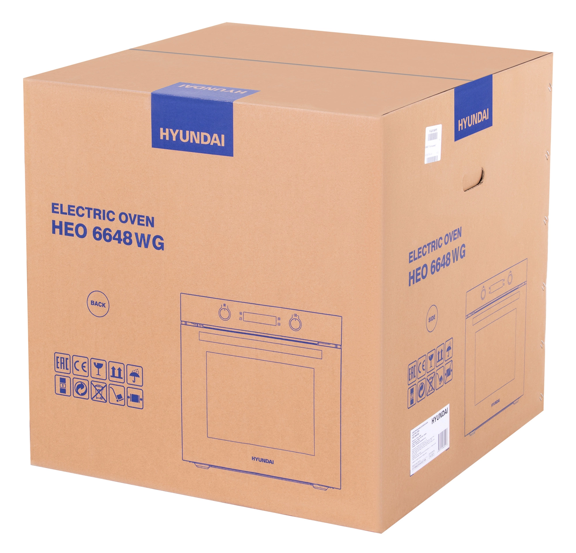 Духовой шкаф Электрический Hyundai HEO 6648 WG, фото 22