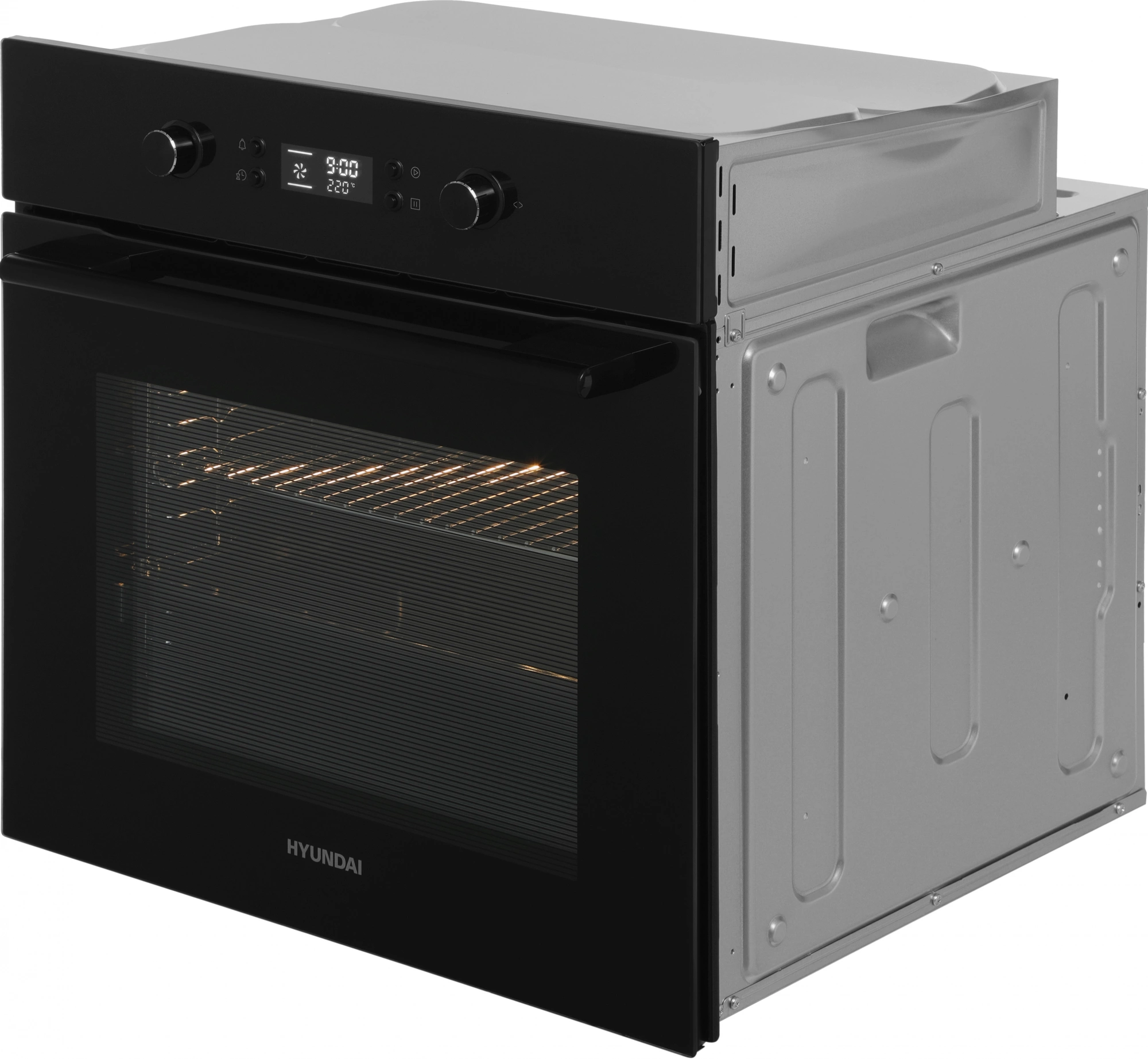 Духовой шкаф Электрический Hyundai HEO 6650 BG, фото 7