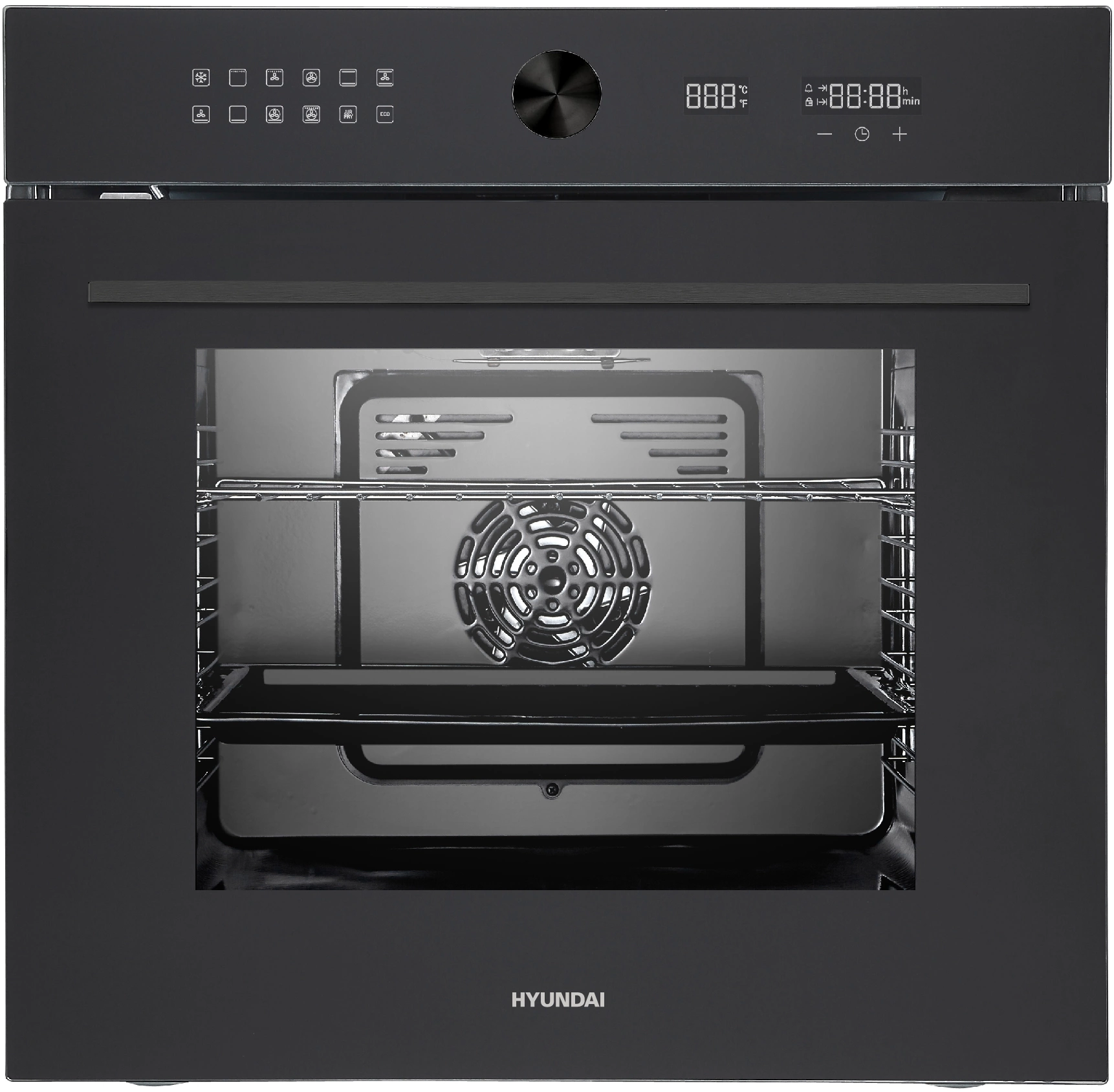 Духовой шкаф Электрический Hyundai HEO 6745 BG, фото 2