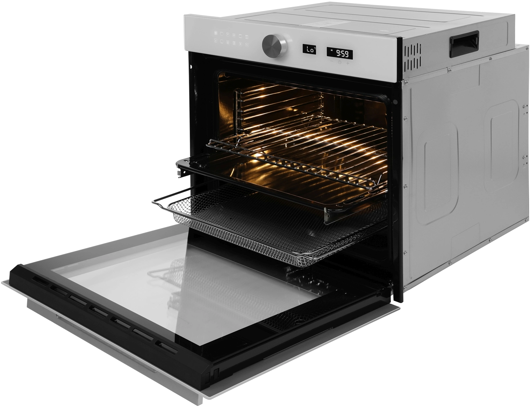 Духовой шкаф Электрический Hyundai HEO 6745 WG, фото 18