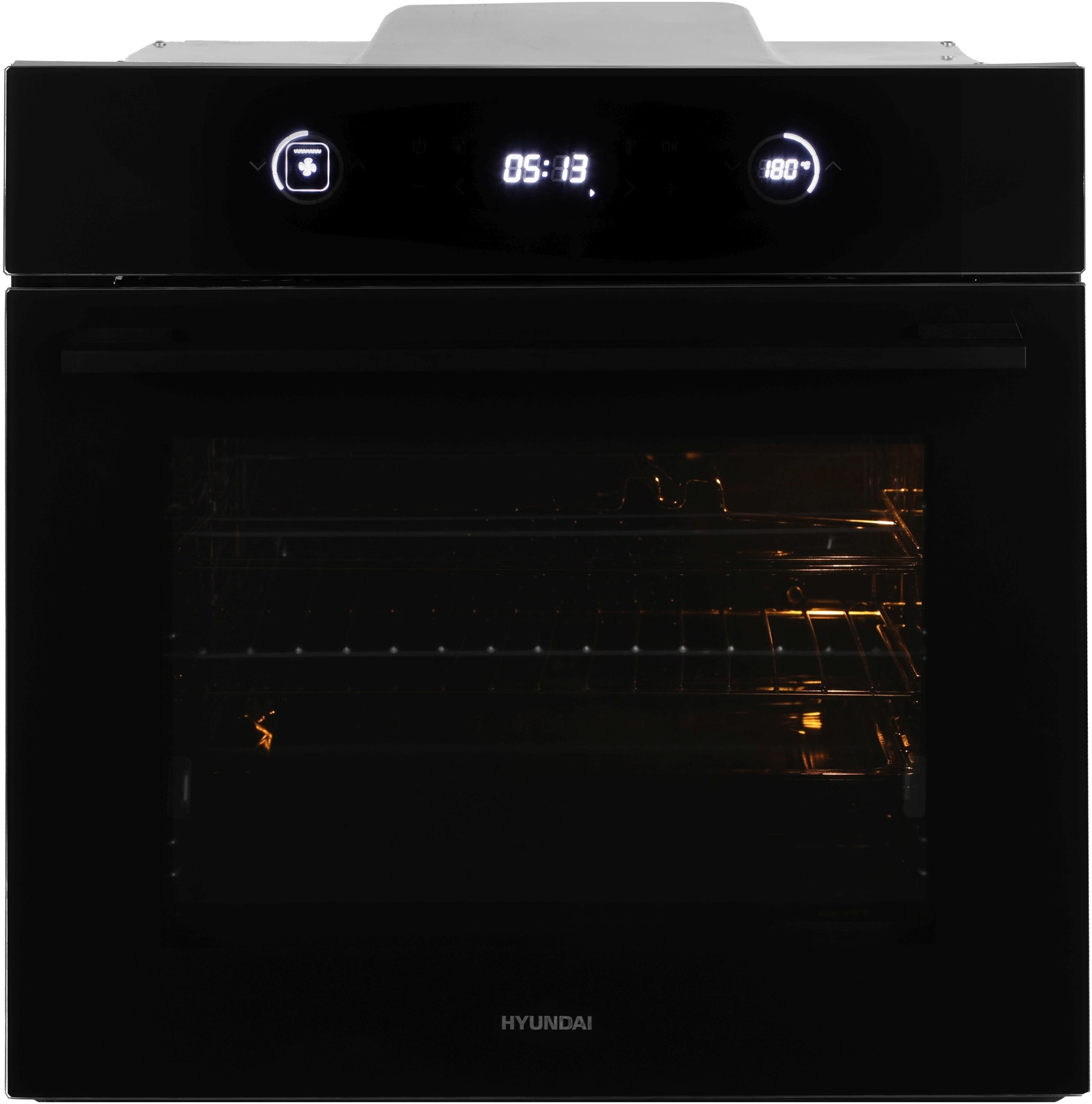 Духовой шкаф Электрический Hyundai HEO 6752 BG, фото 2