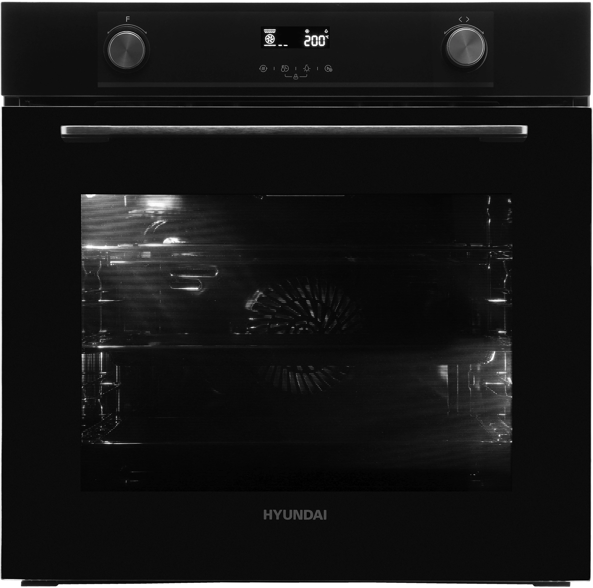 Духовой шкаф Электрический Hyundai HEO 6772 BG, фото 6