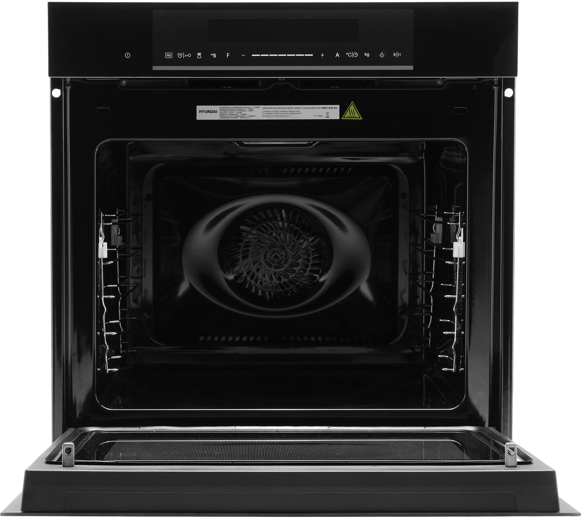 Духовой шкаф Электрический Hyundai HMEO 6780 BG, фото 4