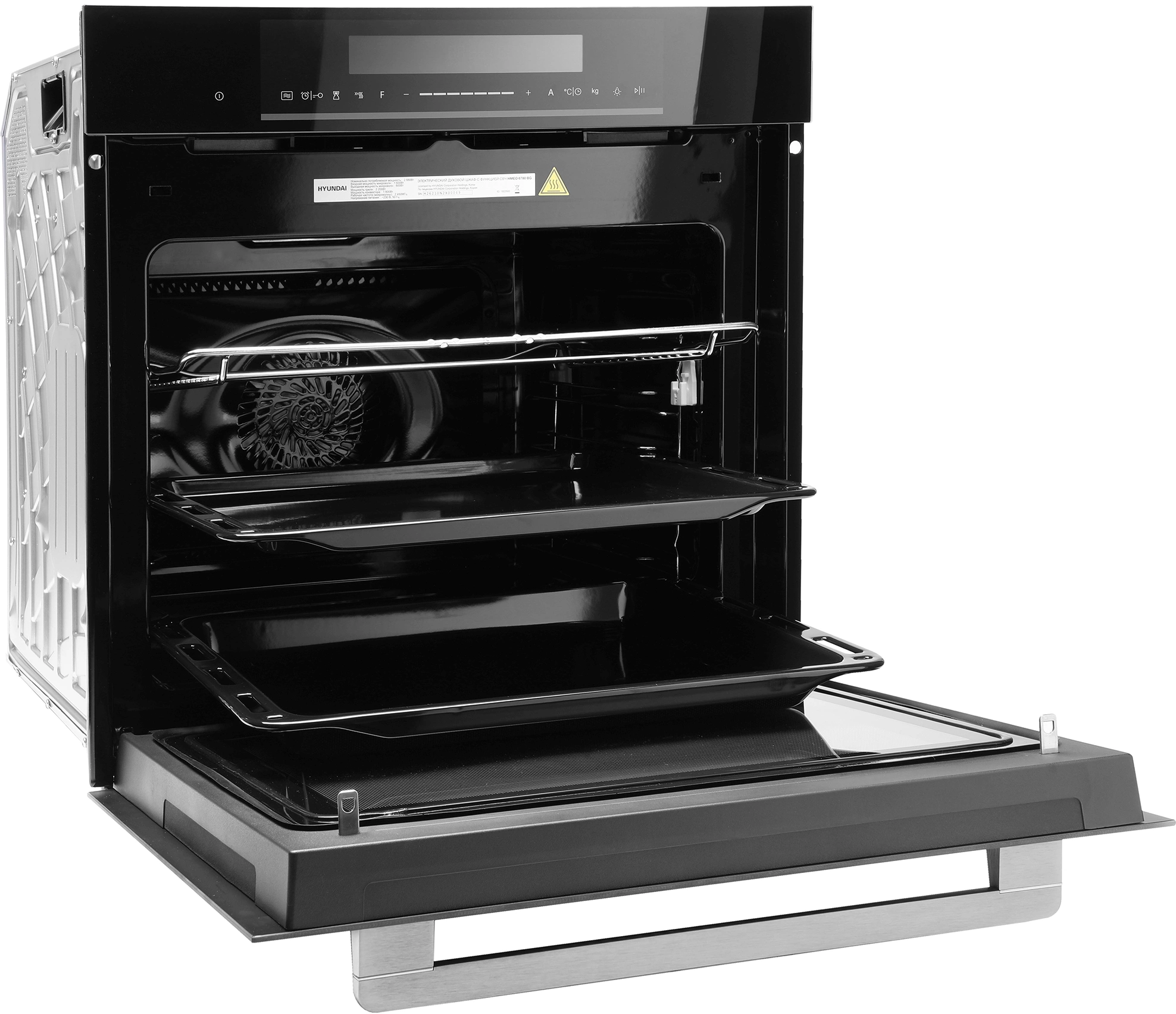 Духовой шкаф Электрический Hyundai HMEO 6780 BG, фото 10