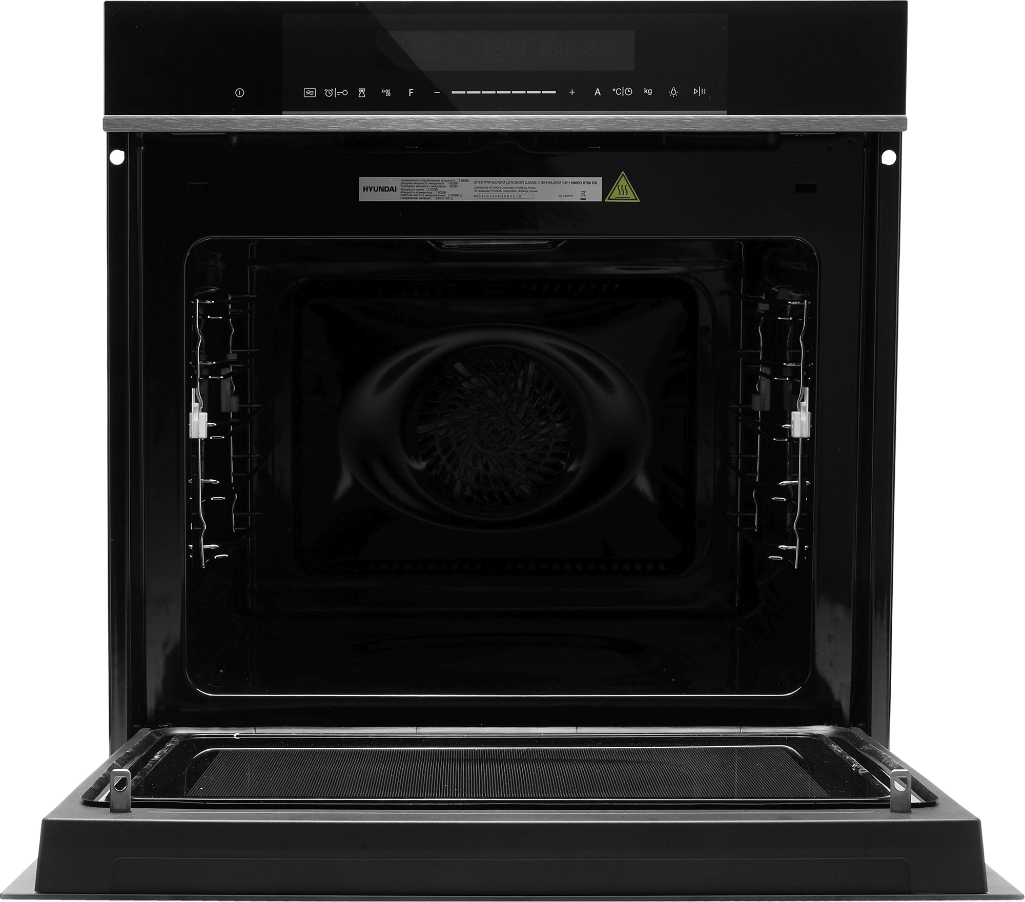 Духовой шкаф Электрический Hyundai HMEO 6780 DX, фото 18