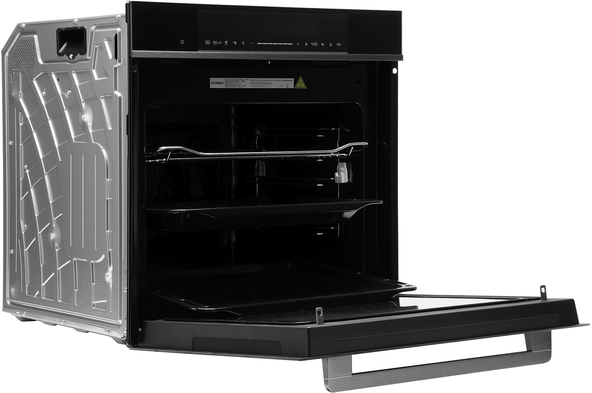 Духовой шкаф Электрический Hyundai HMEO 6780 DX, фото 8