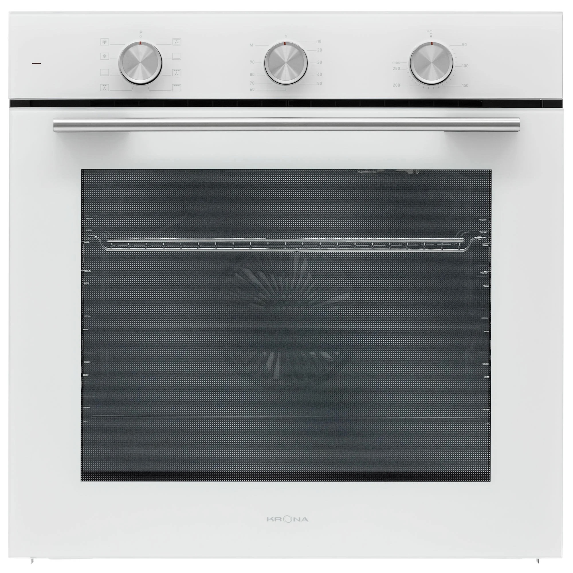 Духовой шкаф Электрический Krona BIRNE 60 WH, фото 2