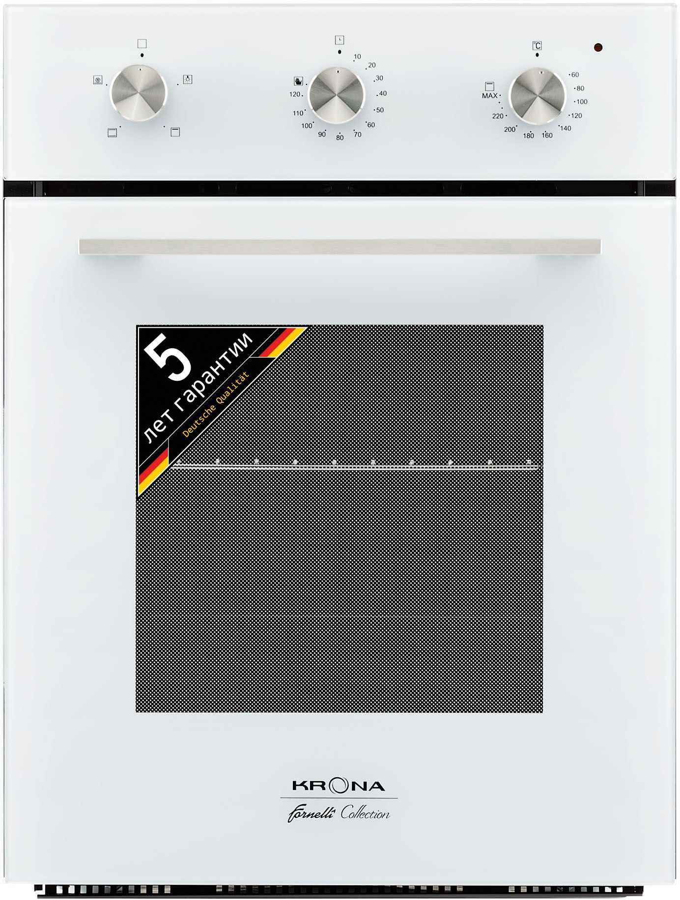 Духовой шкаф Электрический Krona BREVE 45 белый, фото 2