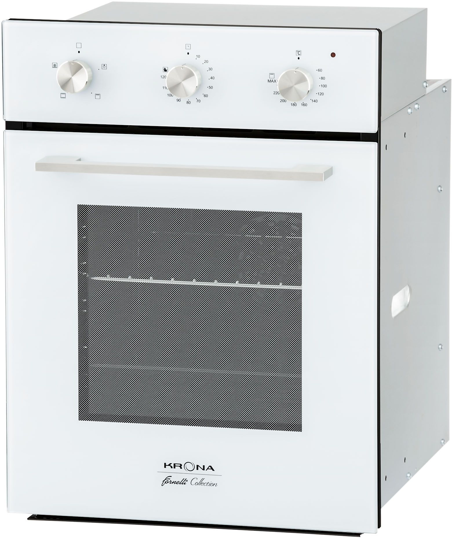Духовой шкаф Электрический Krona BREVE 45 белый, фото 4
