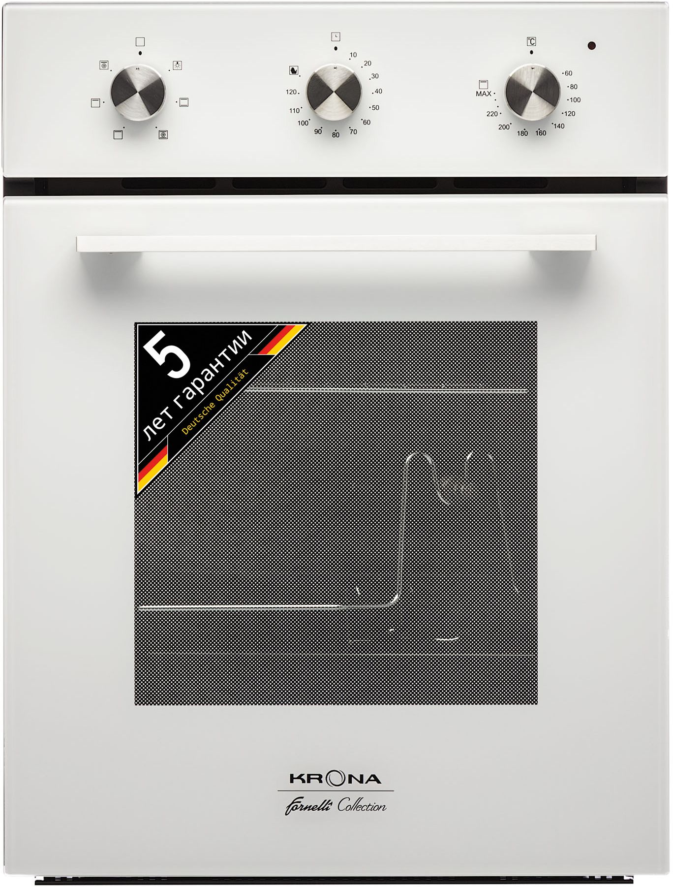 Духовой шкаф Электрический Krona CORRENTE 45 белый, фото 2