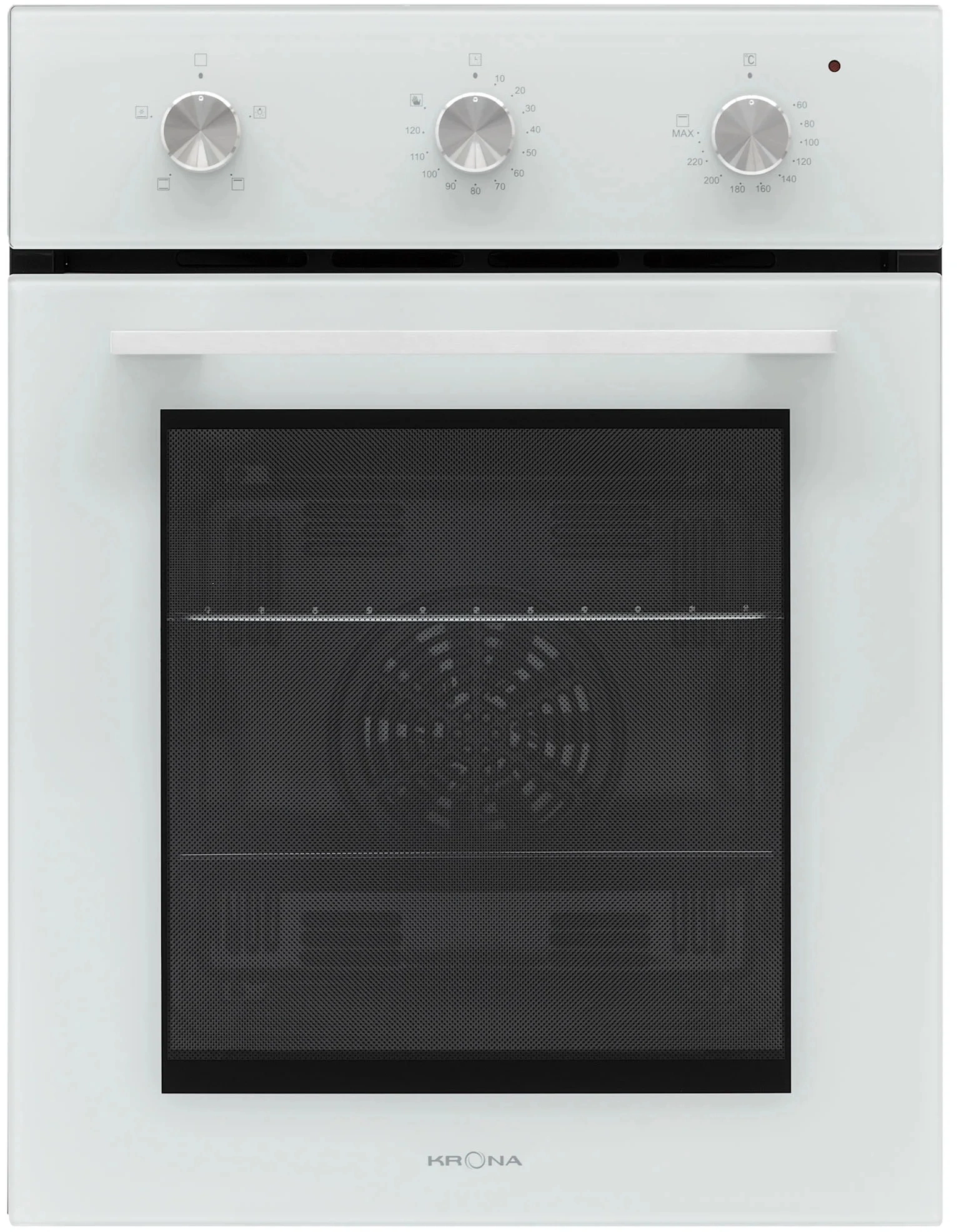 Духовой шкаф Электрический Krona Linde 45 белый, фото 2
