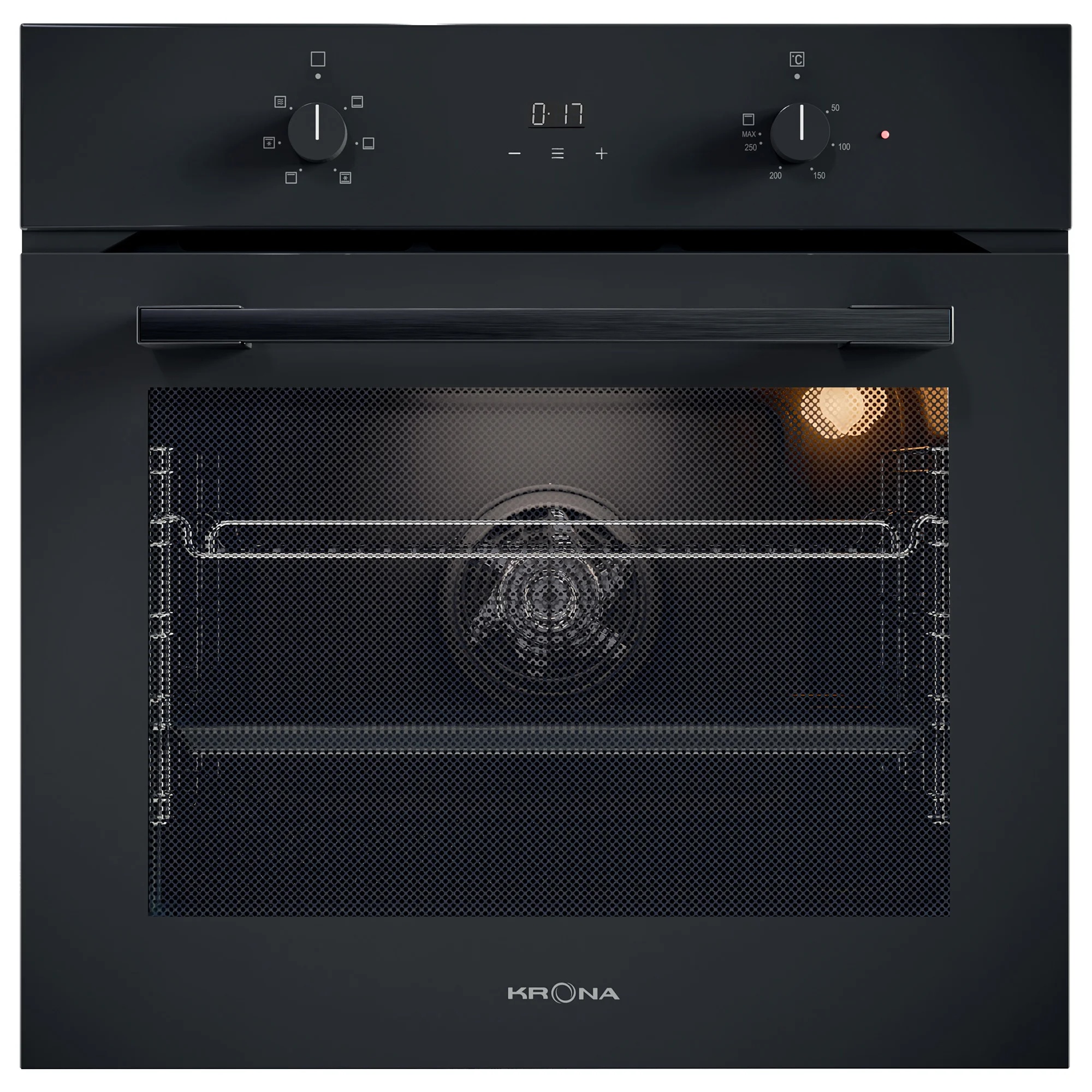 Духовой шкаф Электрический Krona MAGNETE 60 BL/BL, фото 2