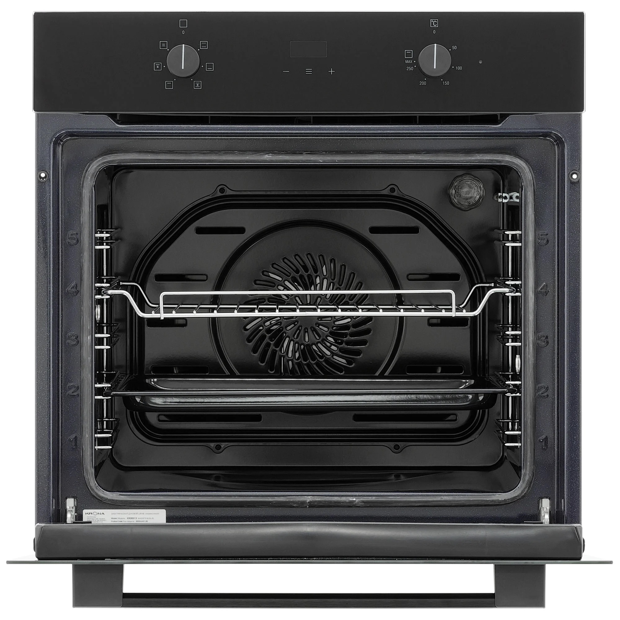Духовой шкаф Электрический Krona MAGNETE 60 BL/BL, фото 5