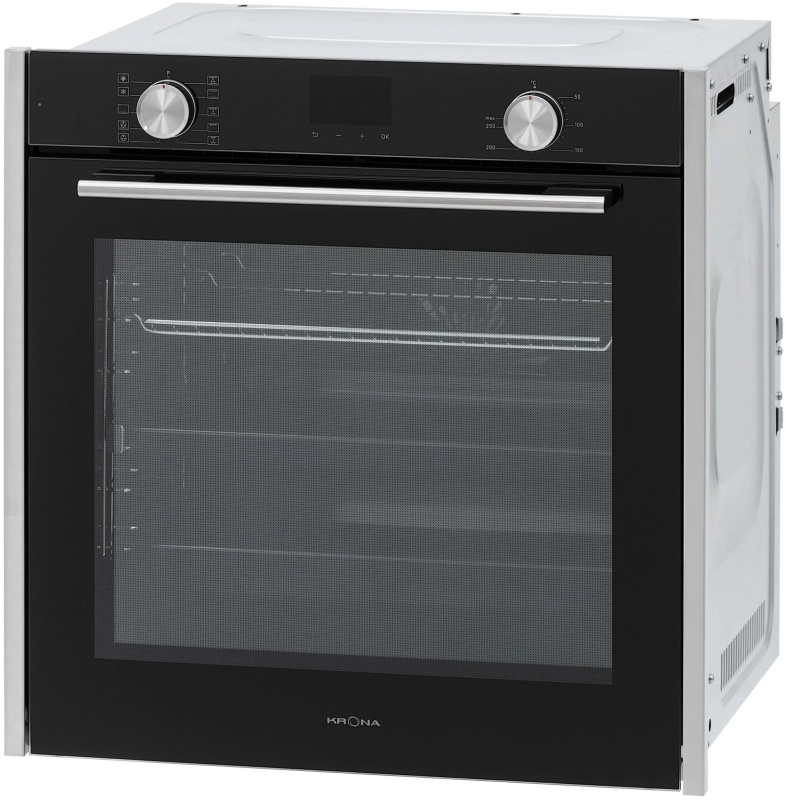Духовой шкаф Электрический Krona QUENDEL 60 BL/S, фото 3