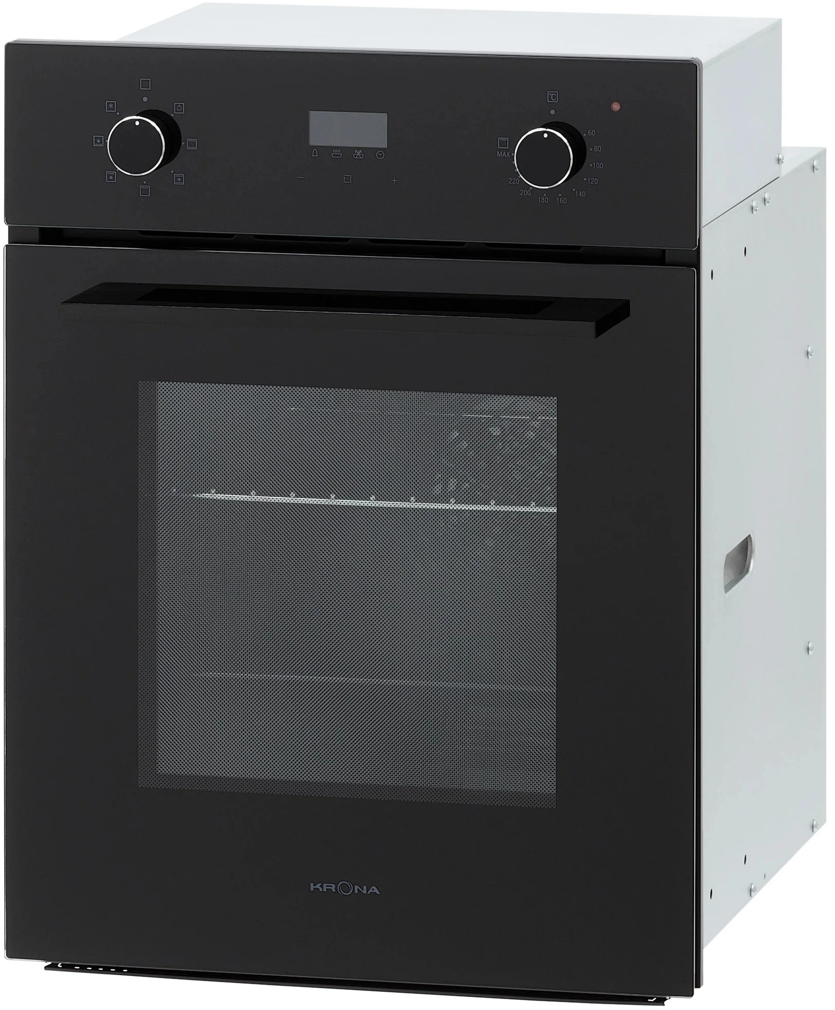 Духовой шкаф Электрический Krona Ritus 45 черный, фото 3