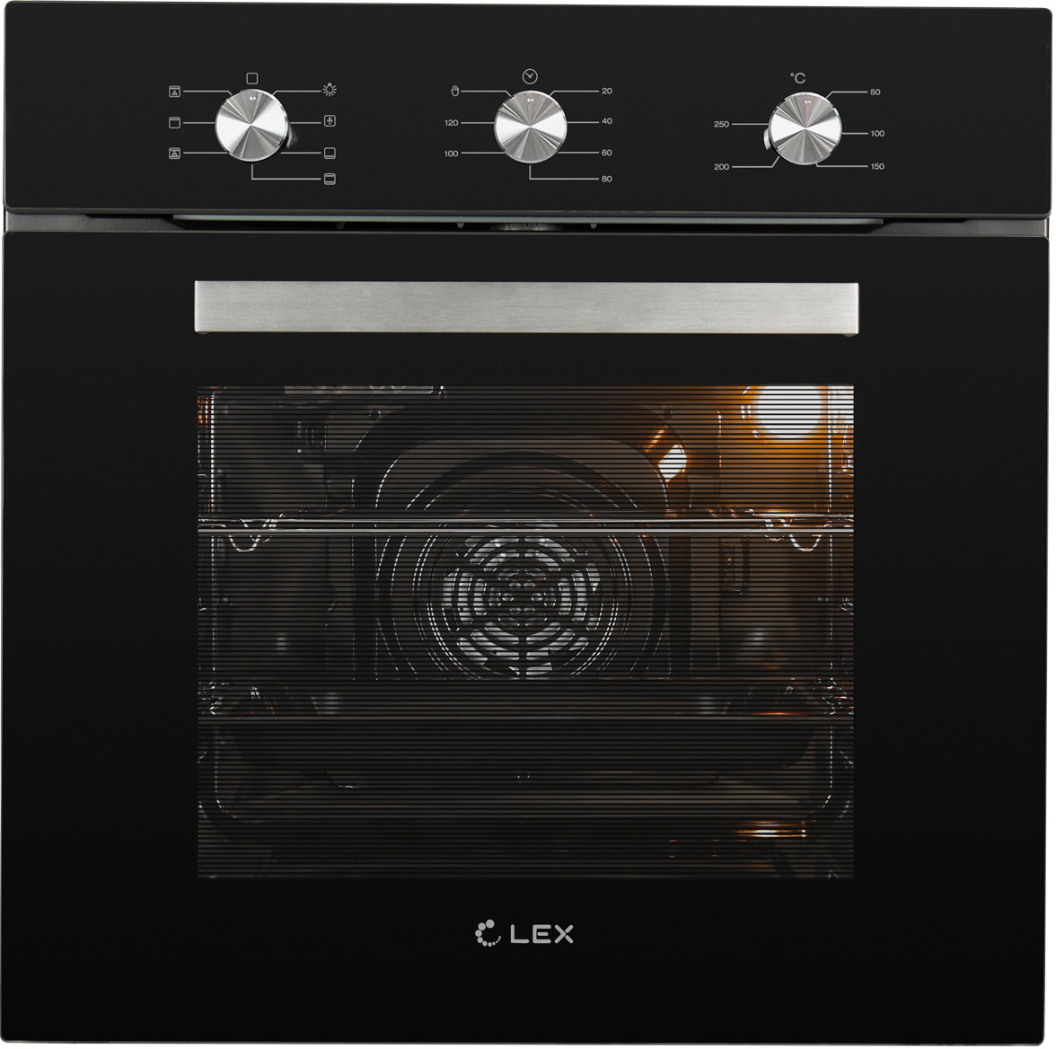 Духовой шкаф Электрический Lex EDM 073 BL