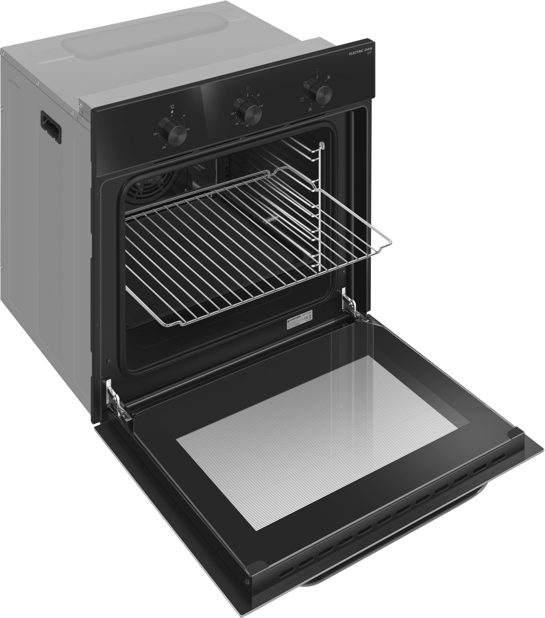 Духовой шкаф Электрический Meferi Light MEO606BK, фото 11