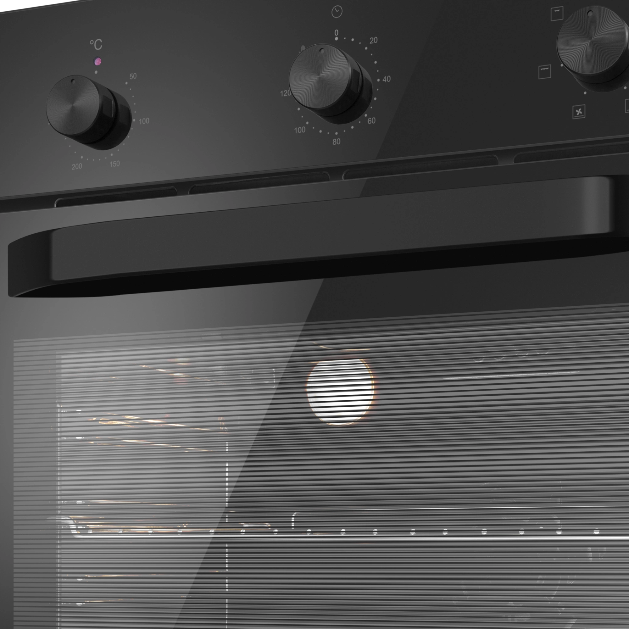 Духовой шкаф Электрический Meferi Light MEO606BK, фото 6