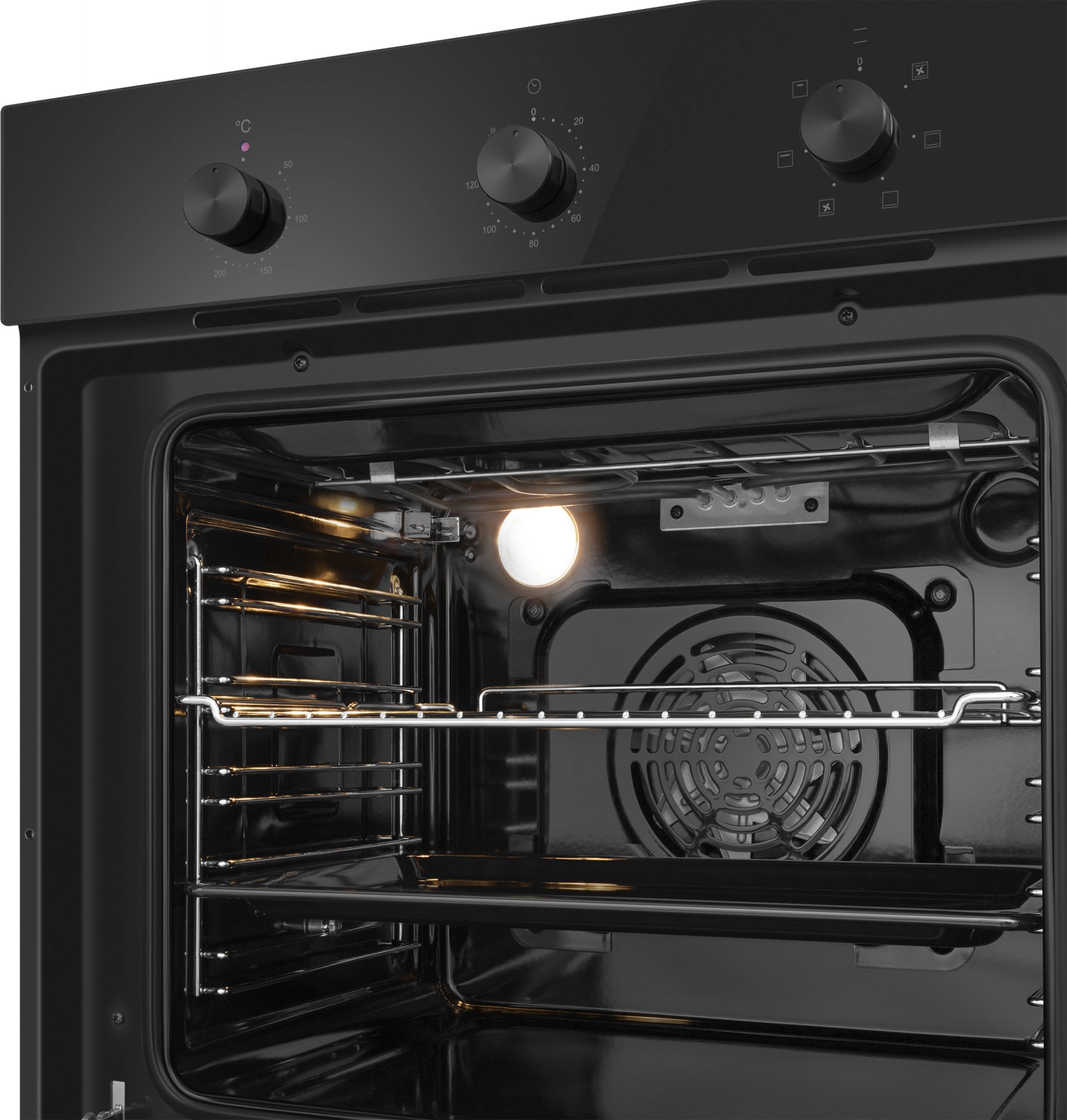 Духовой шкаф Электрический Meferi Light MEO606BK, фото 7