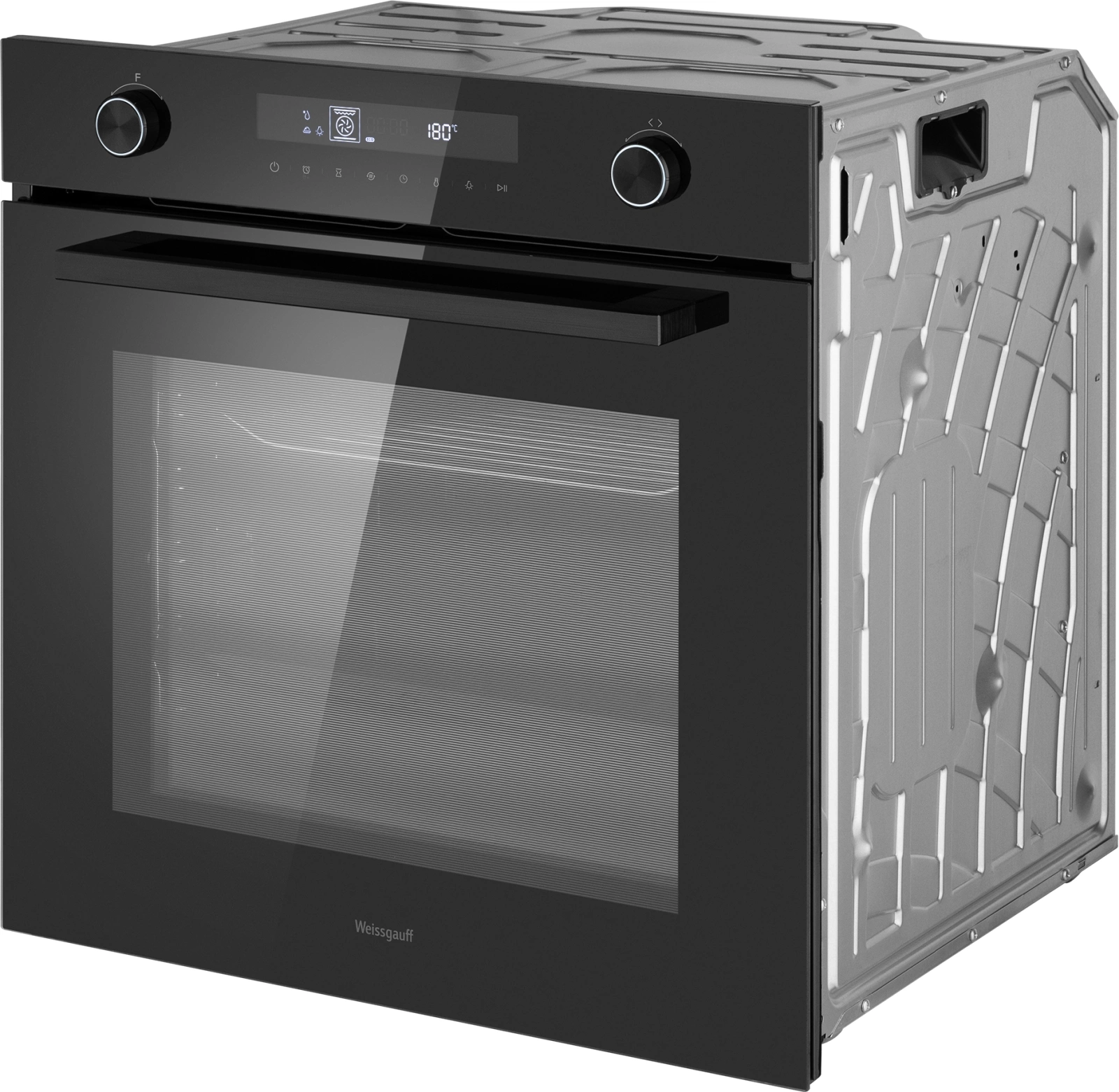 Духовой шкаф Электрический Weissgauff EOM 741 PDB Black Edition, фото 9