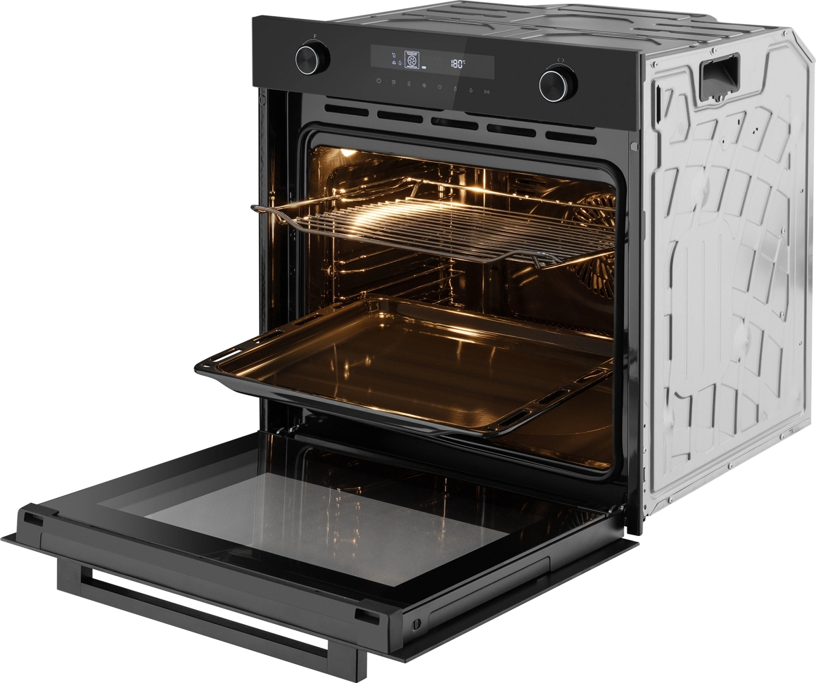 Духовой шкаф Электрический Weissgauff EOM 741 PDB Black Edition, фото 10
