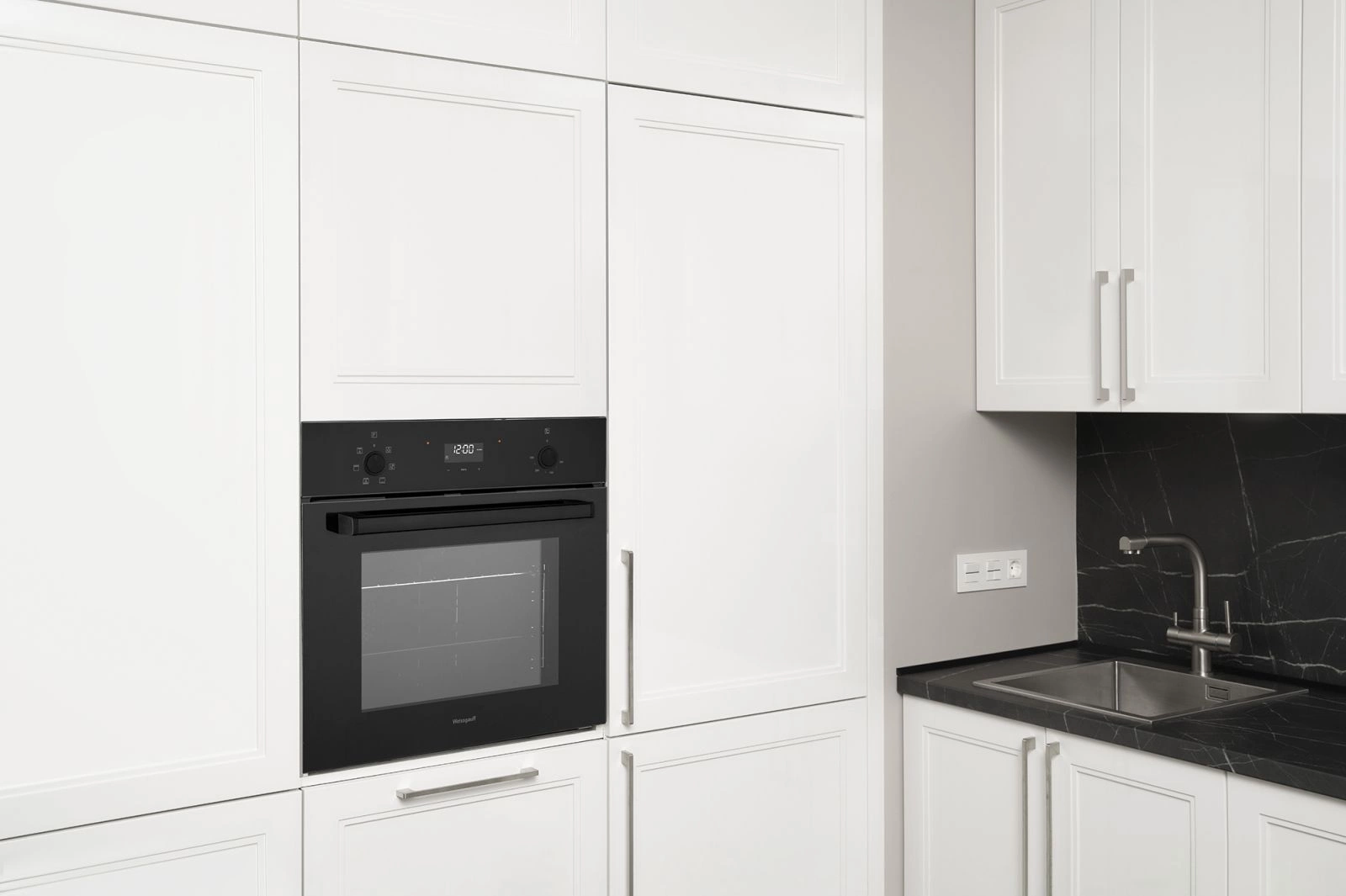 Духовой шкаф Электрический Weissgauff EOV 676 SB Black Edition, фото 3