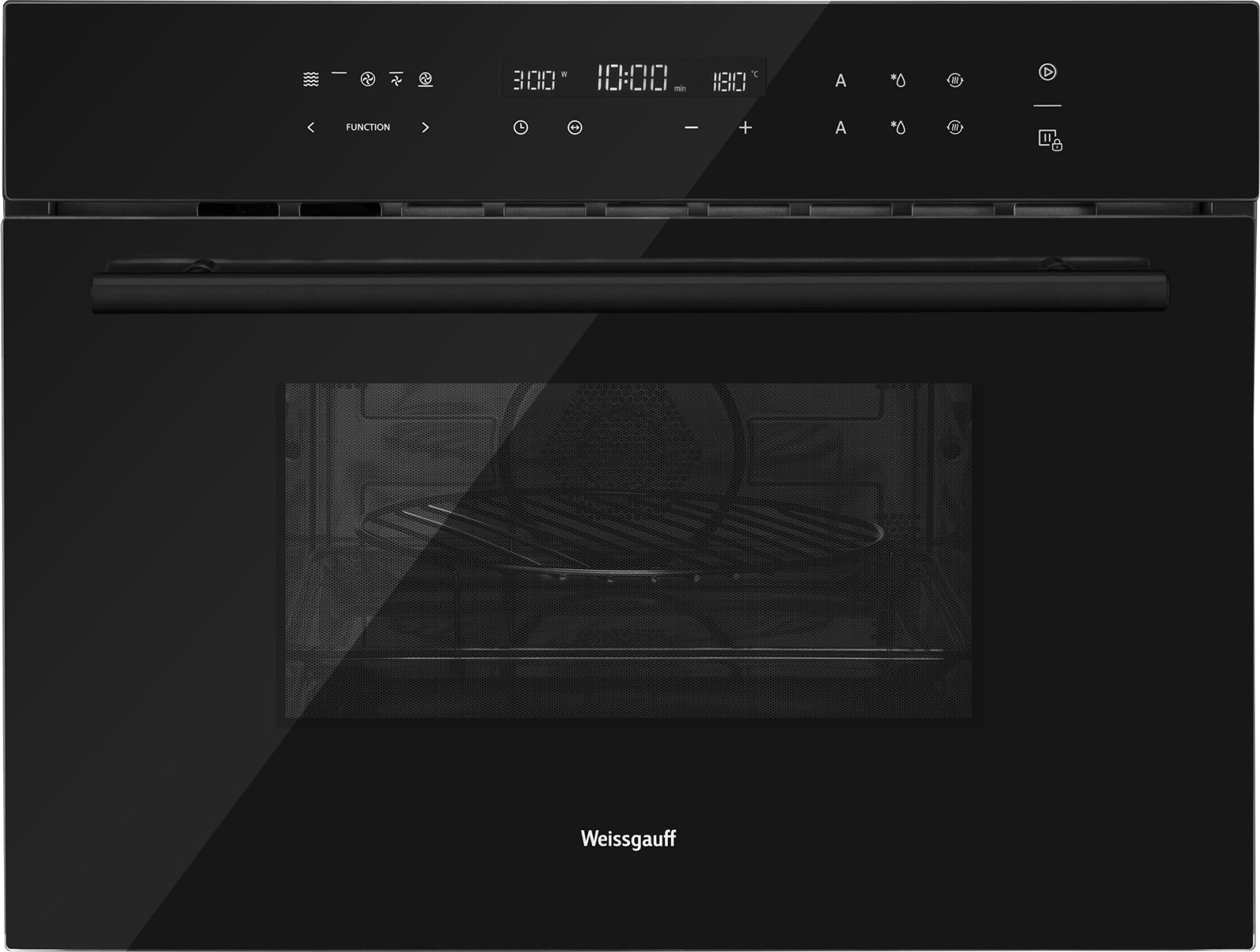 Духовой шкаф Электрический Weissgauff OE 446 Black Edition, фото 2