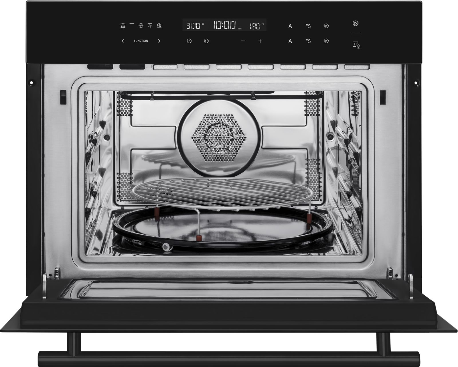 Духовой шкаф Электрический Weissgauff OE 446 Black Edition, фото 4