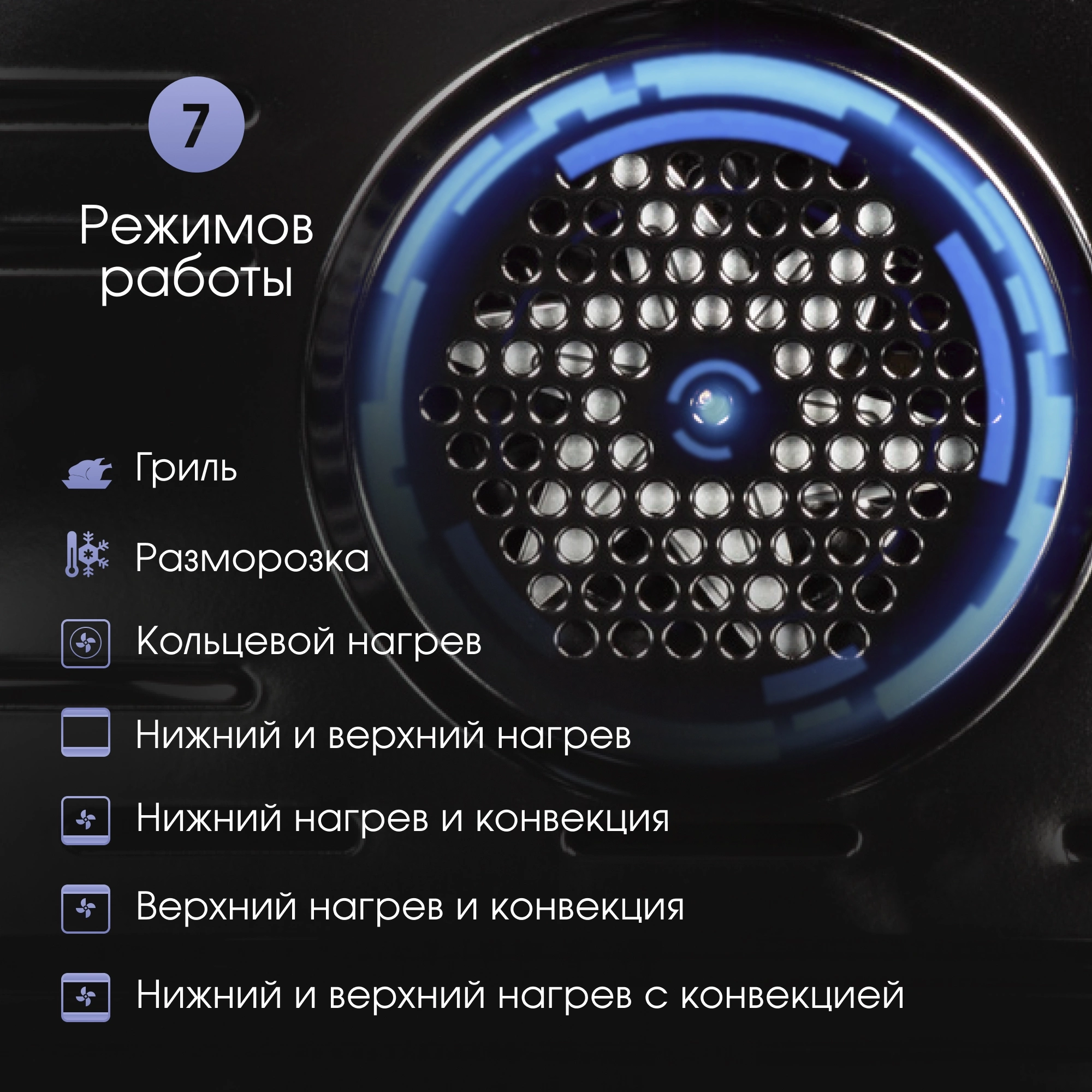 Духовой шкаф Электрический Zigmund & Shtain E 158 B, фото 6