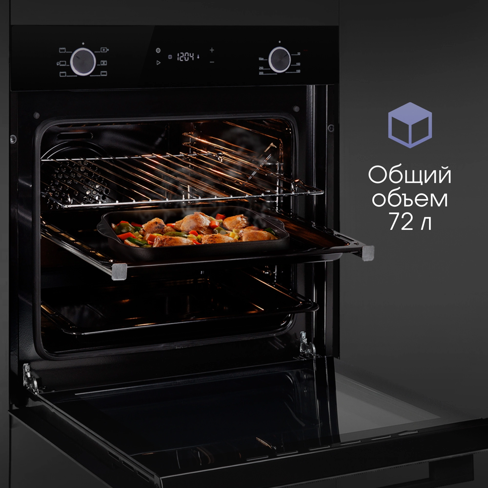 Духовой шкаф Электрический Zigmund & Shtain E 159 B, фото 11