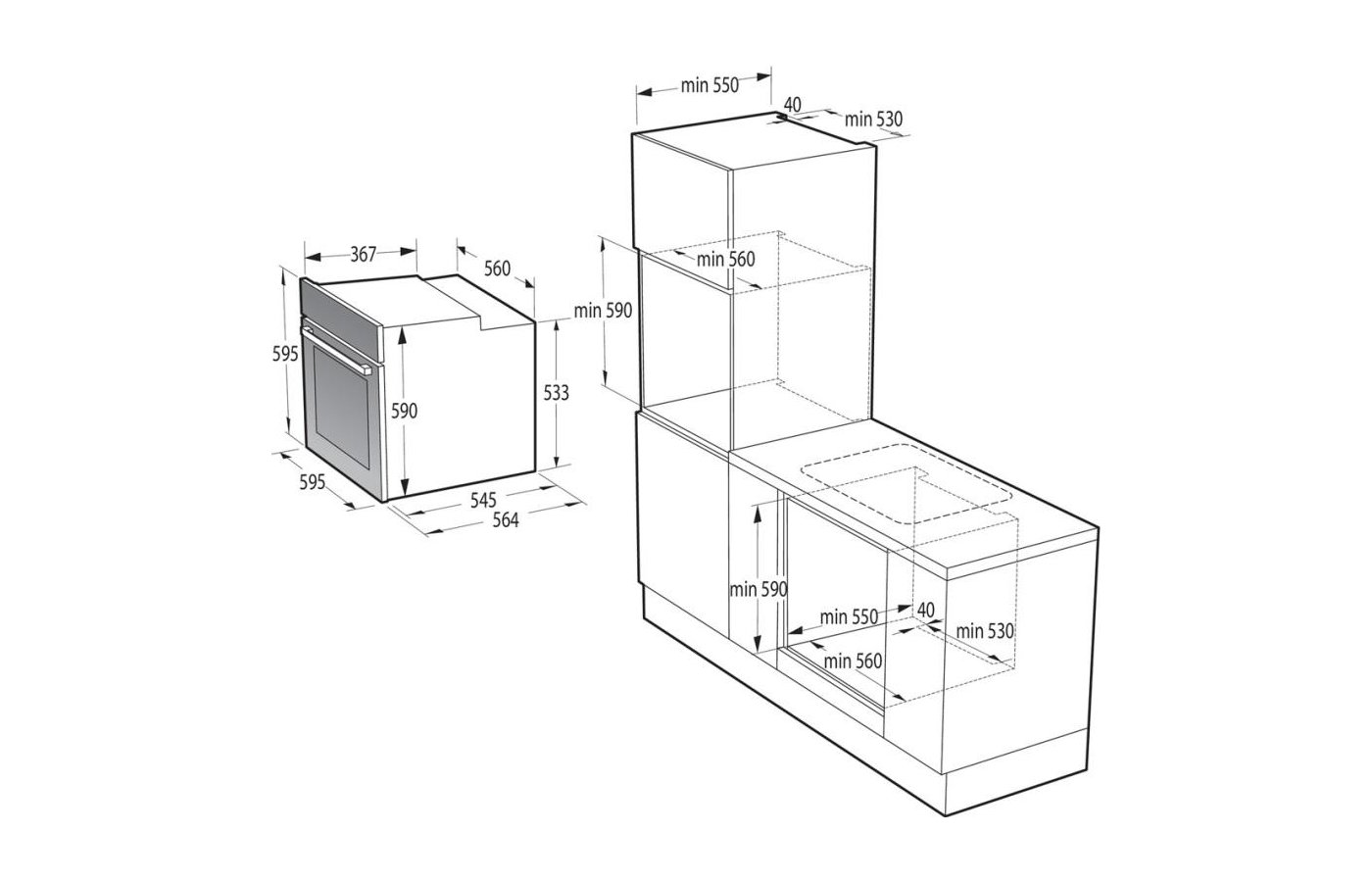 Духовой шкаф Gorenje BO6717E03X, превью предыдущего фото