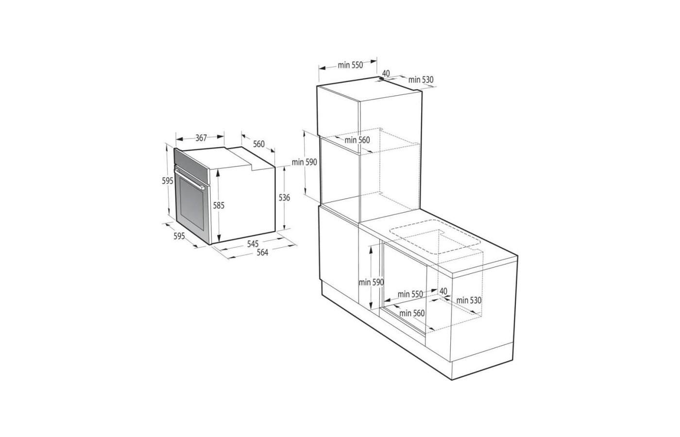 Духовой шкаф Gorenje BOS67372CLB, фото 12