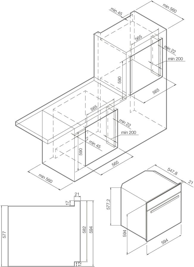 Духовой шкаф GRAUDE BE 60.2 E, фото 3