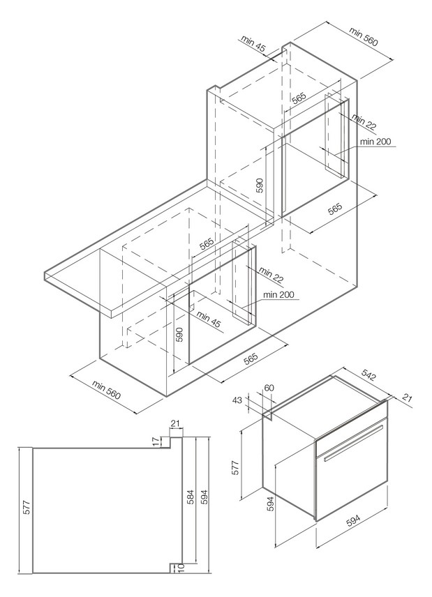 Духовой шкаф GRAUDE BM 60.2 W, фото 6