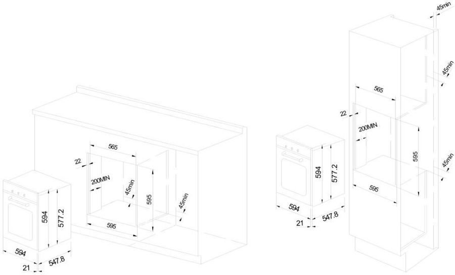 Духовой шкаф GRAUDE BM 60.3 S, фото 3
