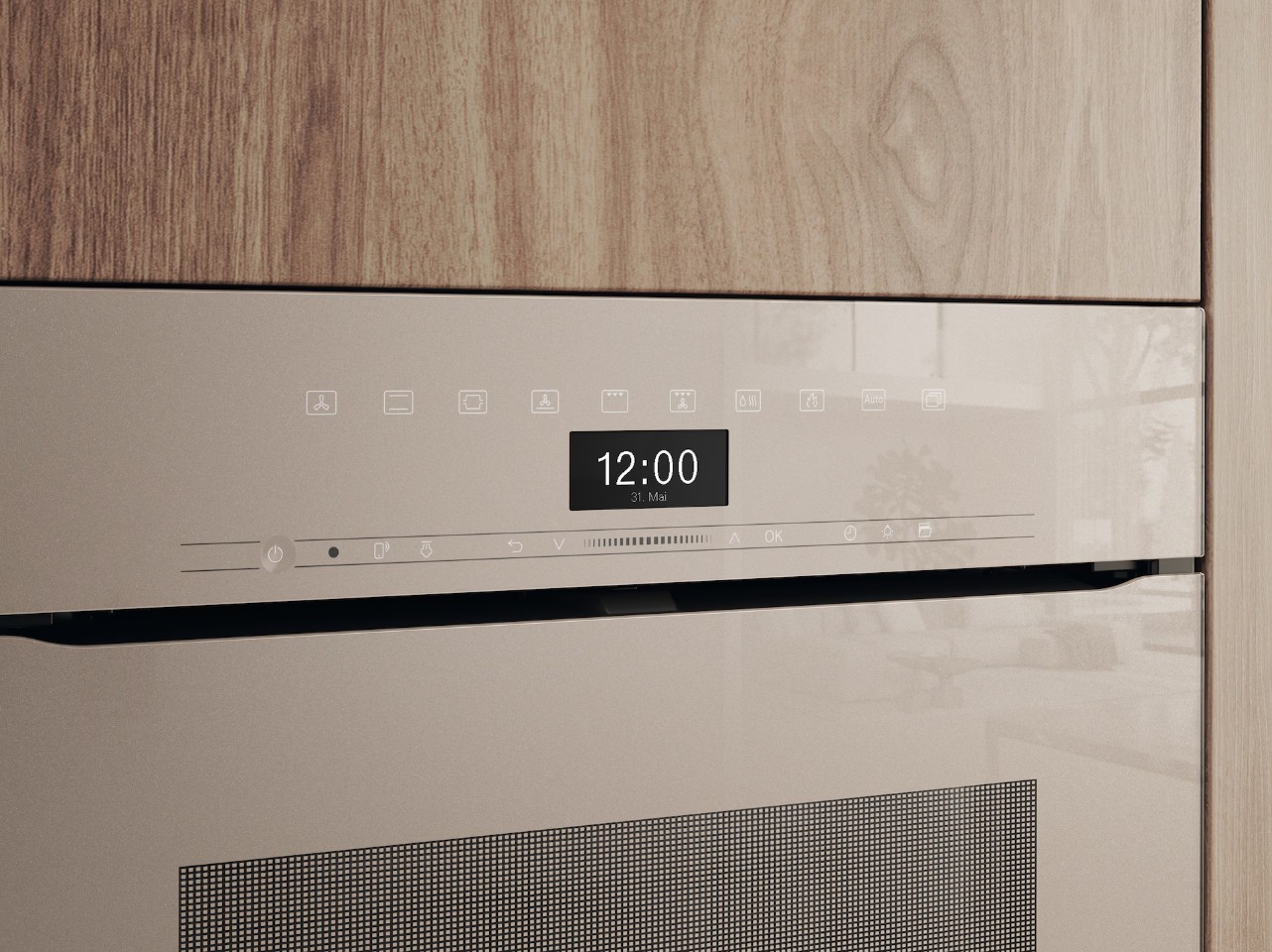 Духовой шкаф Miele H 7464 BPX Pearl beige, фото 3