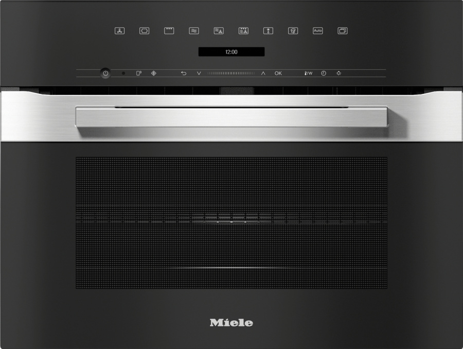 Духовой шкаф с СВЧ Miele H7240BM CLST