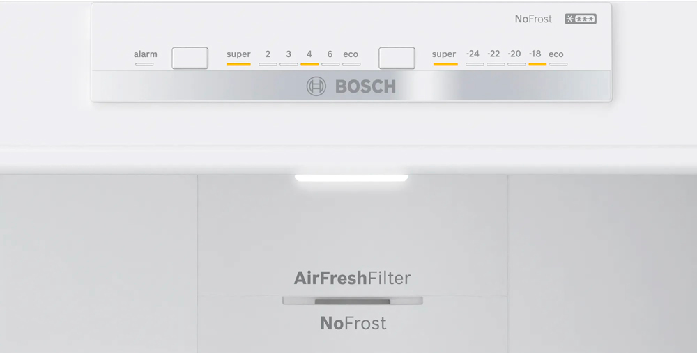 Двухкамерный холодильник Bosch KGN55VL21U, фото 3