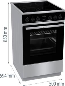 Электрическая плита GORENJE GEC5C61XPA, превью предыдущего фото
