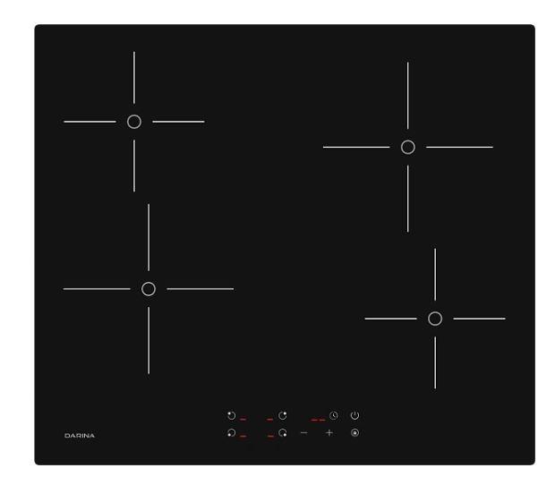 Электрическая варочная панель DARINA PL E323 B