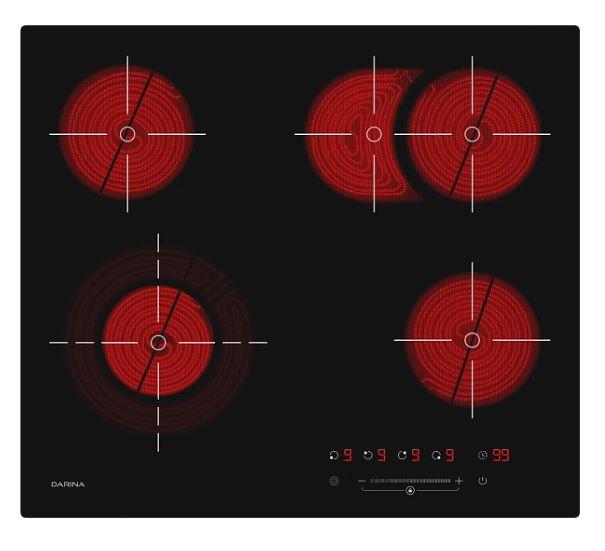 Электрическая варочная панель DARINA PL E329 B, фото 3
