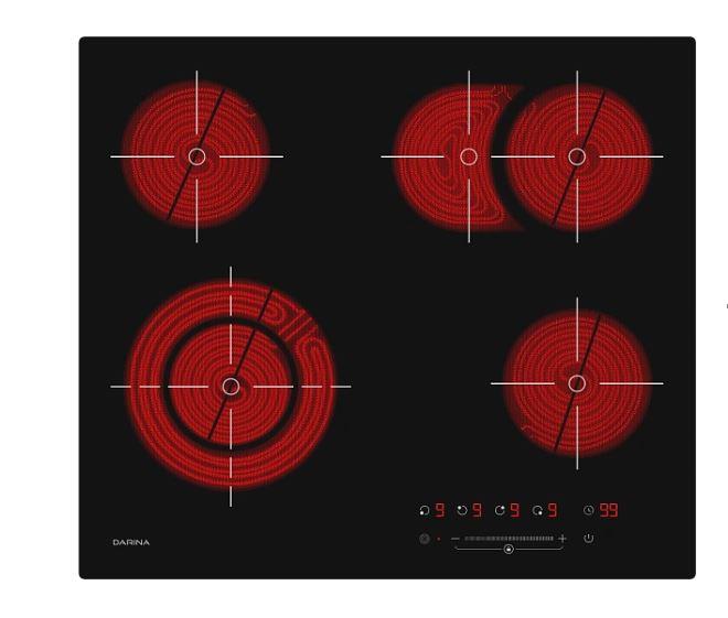 Электрическая варочная панель DARINA PL E329 B, фото 4