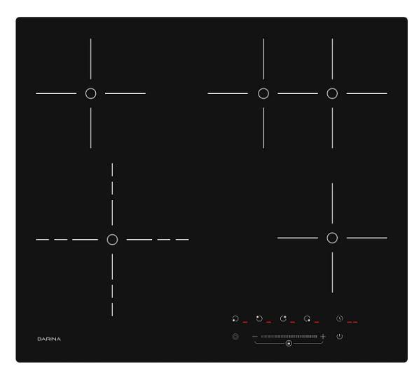 Электрическая варочная панель DARINA PL E329 B, фото 5