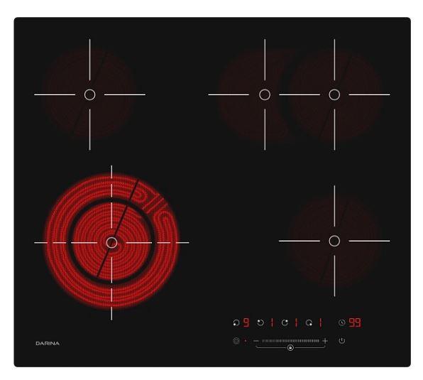 Электрическая варочная панель DARINA PL E329 B, фото 6