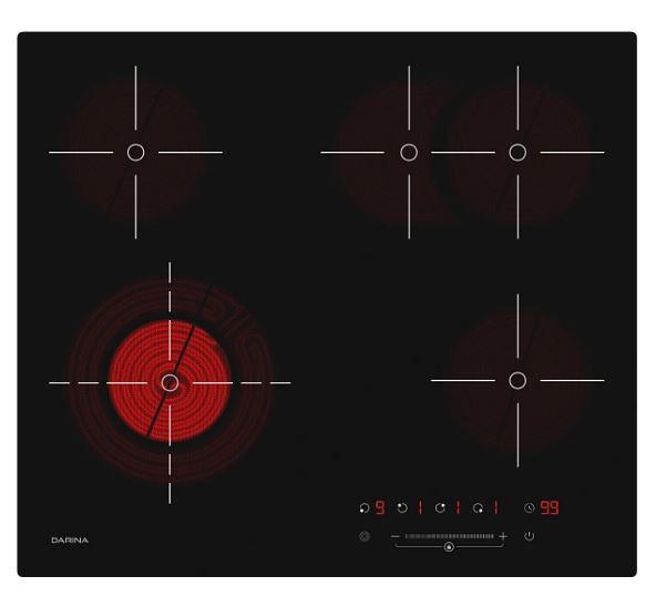 Электрическая варочная панель DARINA PL E329 B, фото 7
