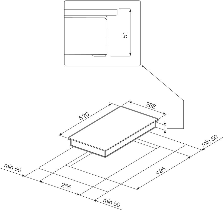 Электрическая варочная панель GRAUDE EK 30.0 W, фото 2