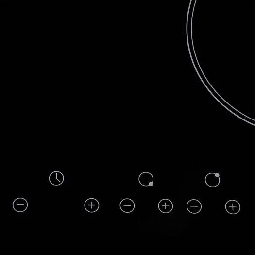 Электрическая варочная панель Hyundai HHE 6450 BG, фото 5