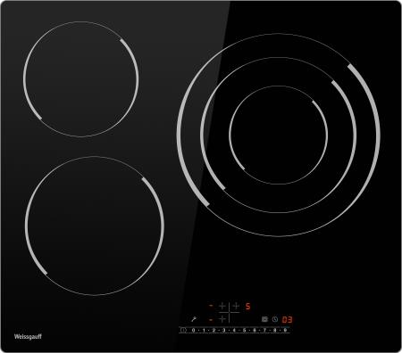 Электрическая варочная панель WEISSGAUFF HV 633 BS